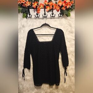 Solitaire Classic Knit Onyx Tunic